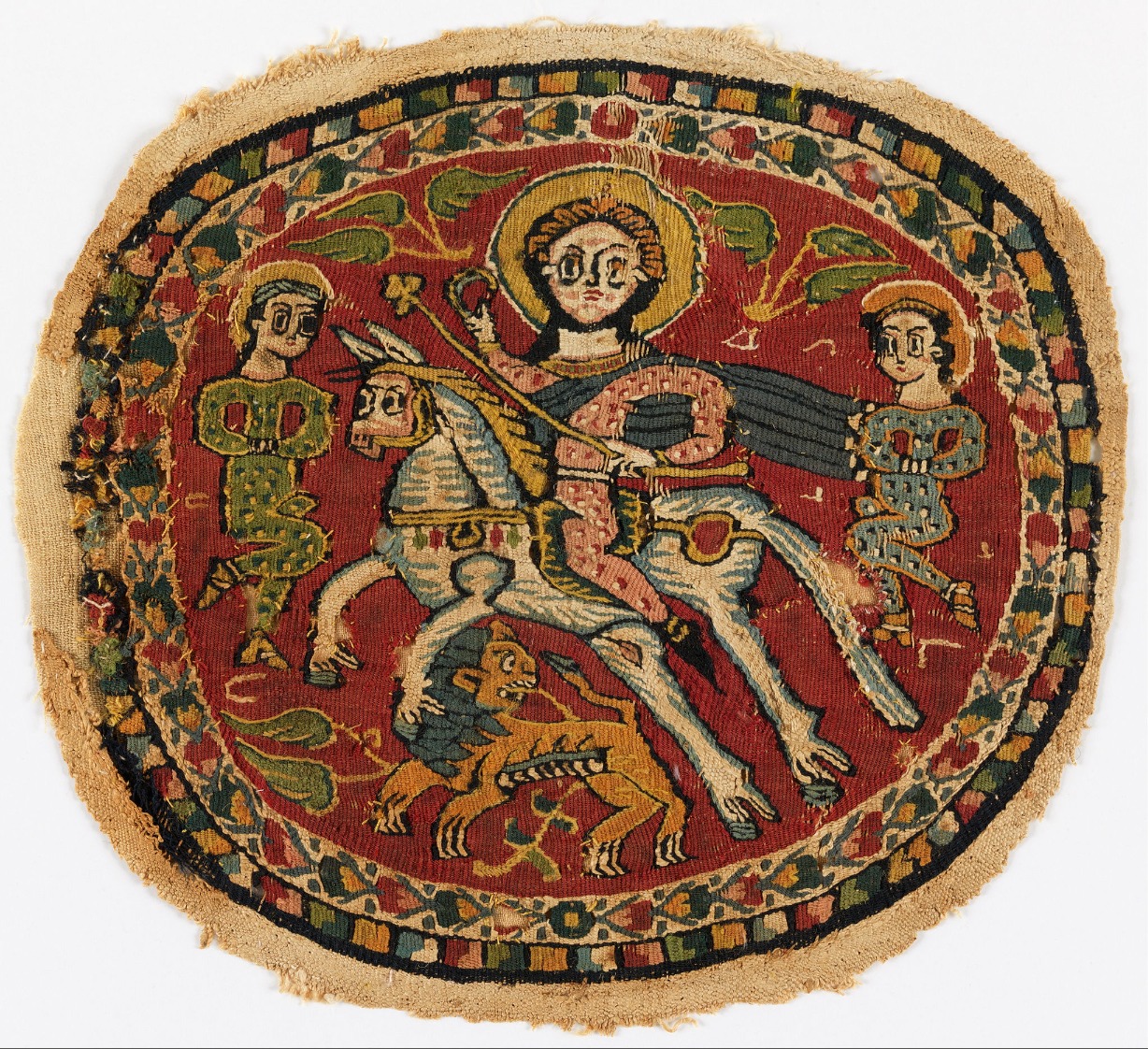 6th century coptic textile fragment